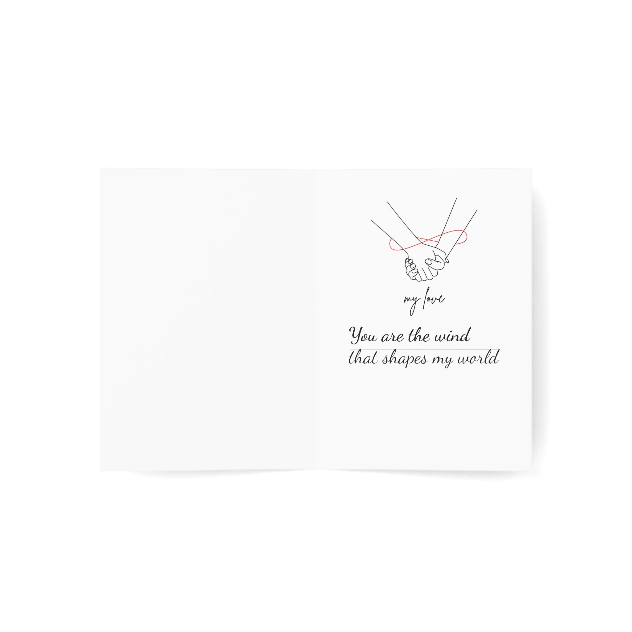 Greeting Cards (Couple Kissing below a heart)