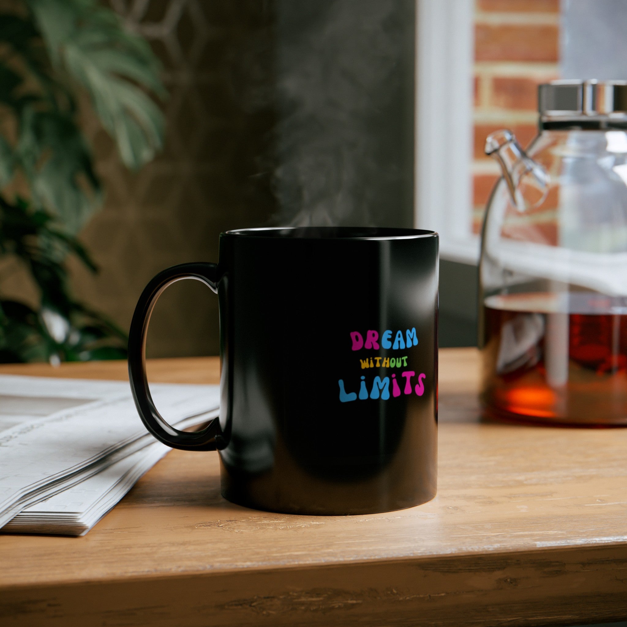 Dream Without Limits - Black Mug