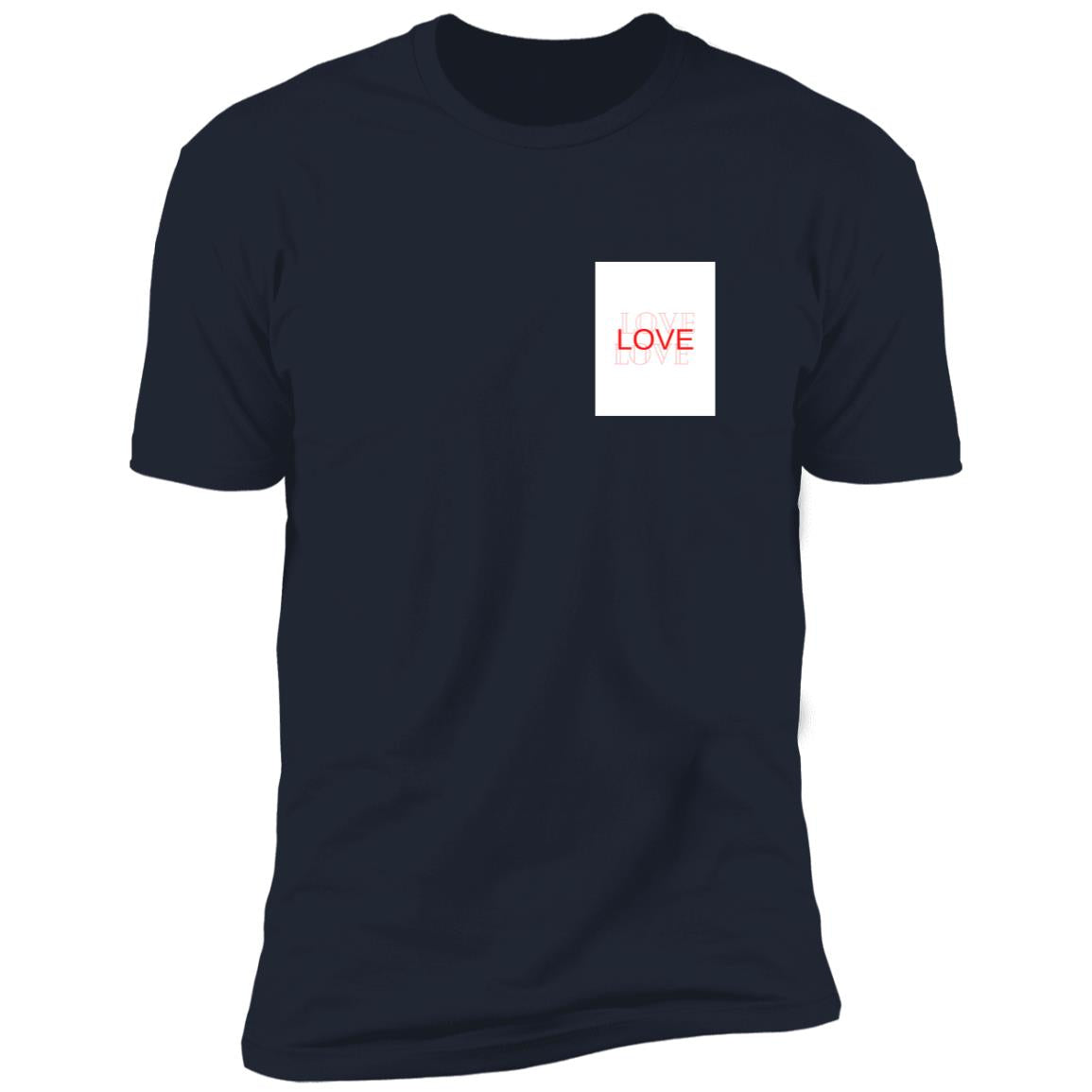 Love, you are the wind that shapes my world - Premium Short Sleeve T-Shirt