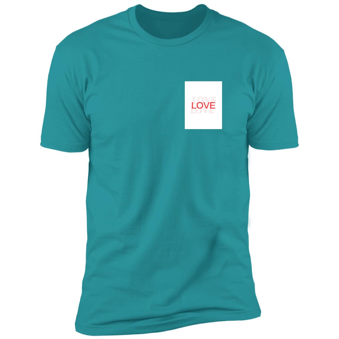 Love, you are the wind that shapes my world - Premium Short Sleeve T-Shirt