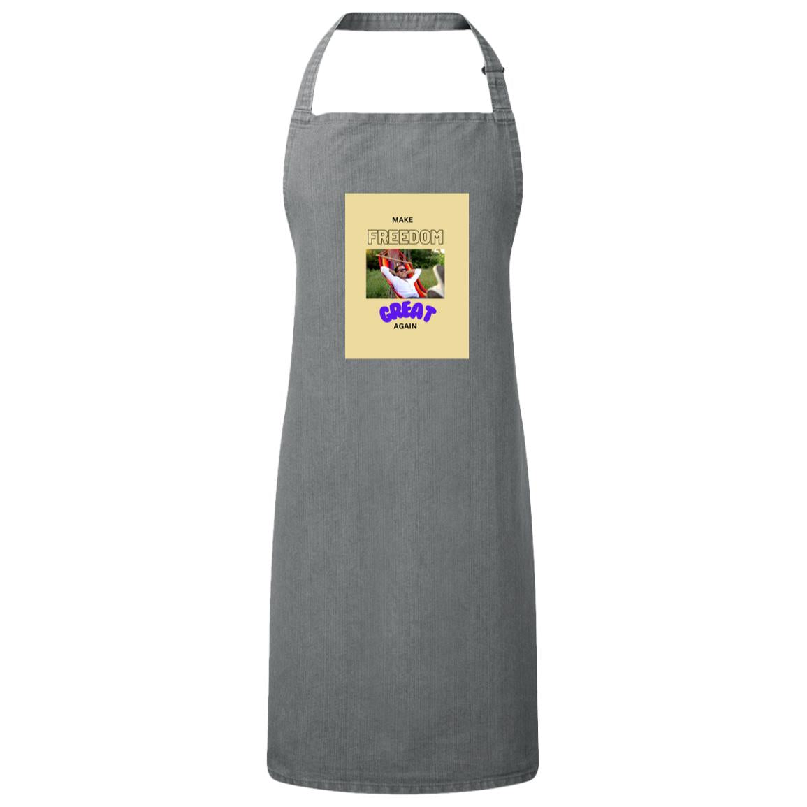 Make Freedom Great Again -  Sustainable (Unisex) Bib Apron