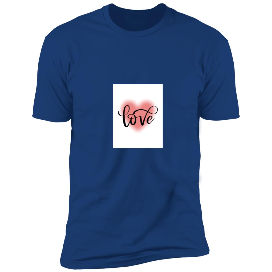 Love, You are the wind that shapes my world  - Premium Short Sleeve T-Shirt