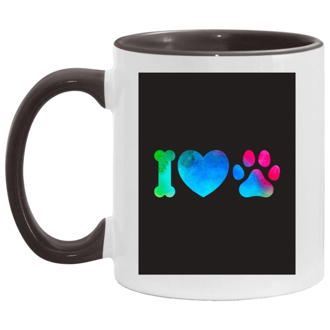 Me encantan las patas - 52 AM11OZ Taza decorativa de 11 oz