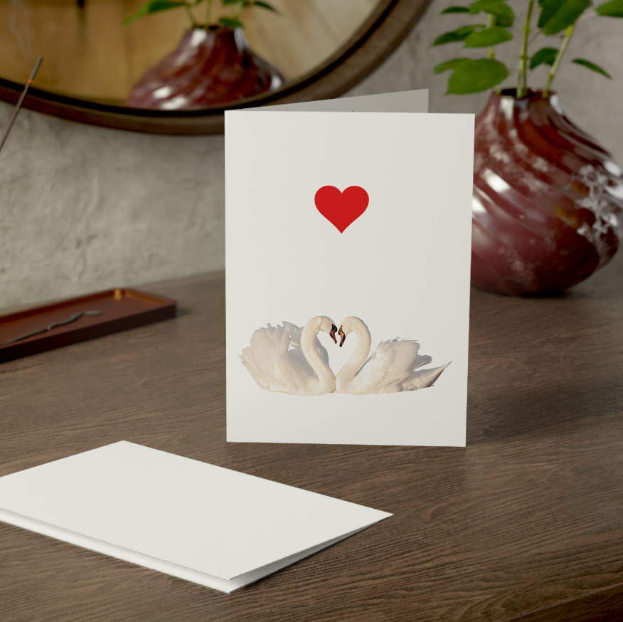 Greeting Cards (Hearty Swans)